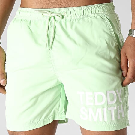 Teddy Smith - Pantaloncini da bagno Diaz Verde chiaro