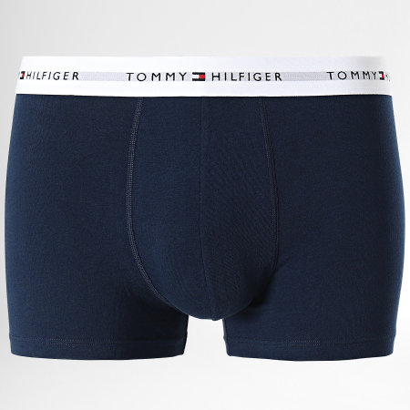 Tommy Hilfiger - Lote de 3 Essentials Signature Boxers 2761 Rojo Azul Claro Azul Marino