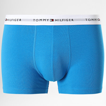 Tommy Hilfiger - Lot De 3 Boxers Signature Essentials 2761 Rouge Bleu Clair Bleu Marine