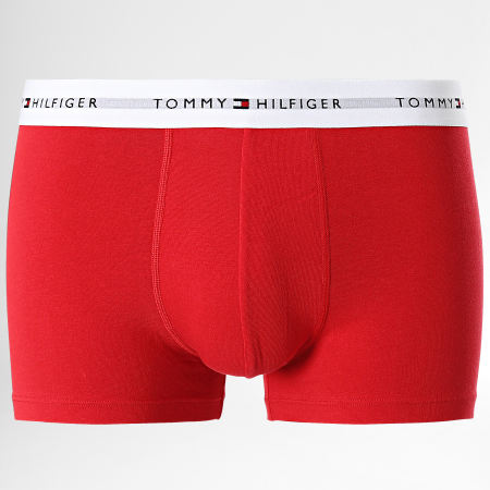 Tommy Hilfiger - Lote de 3 Essentials Signature Boxers 2761 Rojo Azul Claro Azul Marino