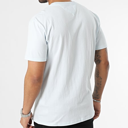 Tommy Jeans - Camiseta Classic Solid 6422 Azul cielo
