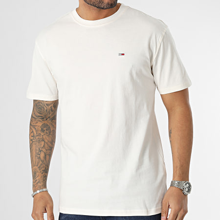 Tommy Jeans - Tee Shirt Classic Solid 6422 Beige