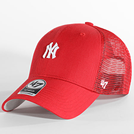 '47 Brand - MVP Mini Logo Trucker Cap New York Yankees Rojo