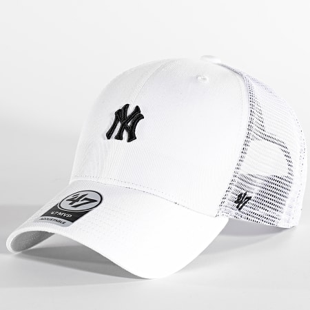 '47 Brand - MVP Mini Logo Trucker Cap New York Yankees Blanco