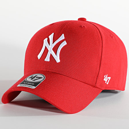 '47 Brand - Casquette MVP New York Yankees Rouge Blanc