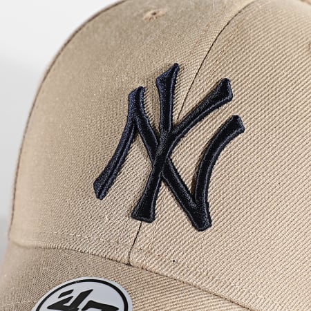 '47 Brand - New York Yankees Gorra MVP Beige Azul Marino