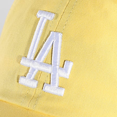 '47 Brand - Los Angeles Dodgers Gorra Clean Up Amarillo
