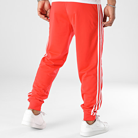 Adidas Sportswear - Pantalon Jogging A Bandes 3 Stripes H47056 Rouge