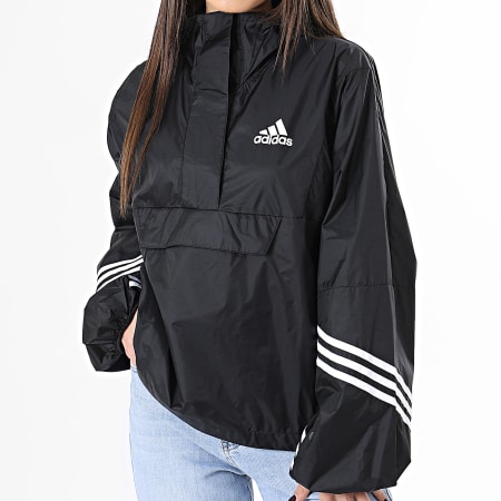Adidas Sportswear - Veste Outdoor Capuche Femme HT8720 Noir