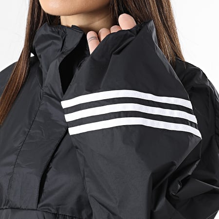 Adidas Sportswear - HT8720 Giacca con cappuccio outdoor da donna, nero
