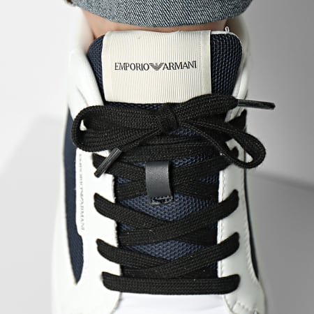 Emporio Armani - Sneakers X4X568-XN838 Bianco Navy