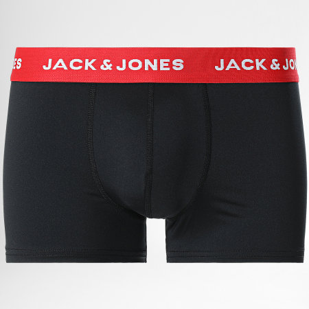 Jack And Jones - Lot De 3 Boxers Flower Skull Noir
