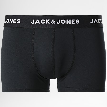 Jack And Jones - Juego de 3 calzoncillos Flower Skull Negro