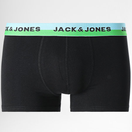 Jack And Jones - Set di 5 boxer colorati in vita Nero