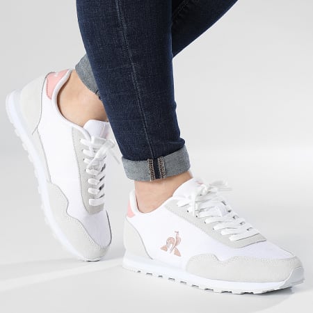Le Coq Sportif - Baskets Astra 2310317 Optical White Rose Gold