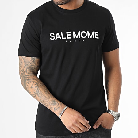 Sale Môme Paris - Camiseta Osito Neón Negra