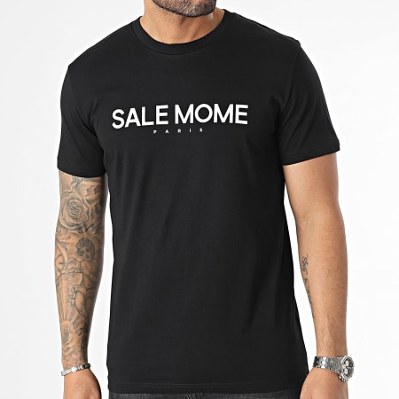 Sale Môme Paris - Maglietta nera Neon Teddy