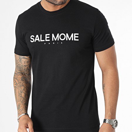 Sale Môme Paris - Tee Shirt Gorille Néon Noir