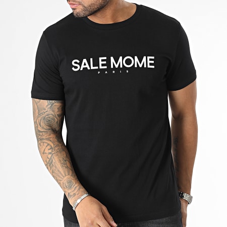 Sale Môme Paris - Tee Shirt Lapin Néon Noir