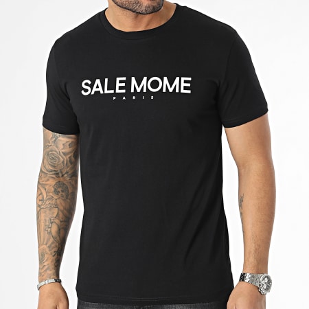 Sale Môme Paris - Tee Shirt Lapin Néon Noir