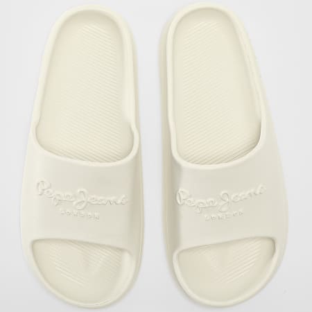 Pepe Jeans - Claquettes Femme Beach Slide PLS70131 Factory White