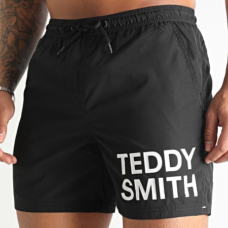Teddy Smith - Pantaloncini da bagno Diaz Nero