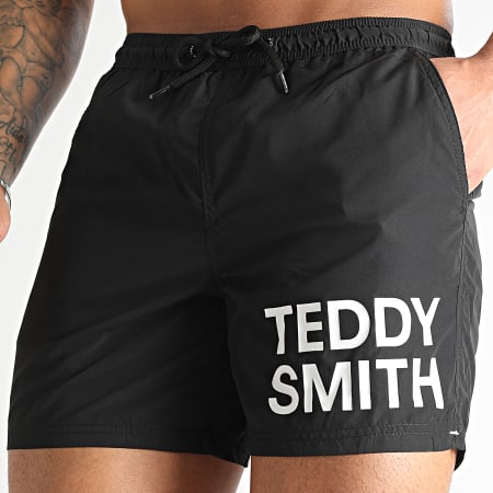 Teddy Smith - Pantaloncini da bagno Diaz Nero