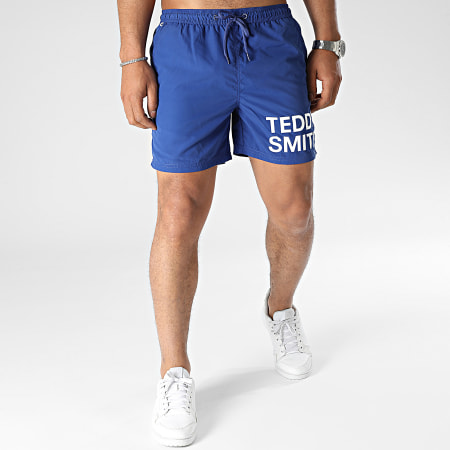 Teddy Smith - Pantaloncini da bagno Diaz blu reale