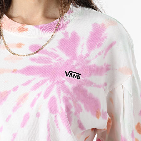 Camisetas vans mujer naranja outlet