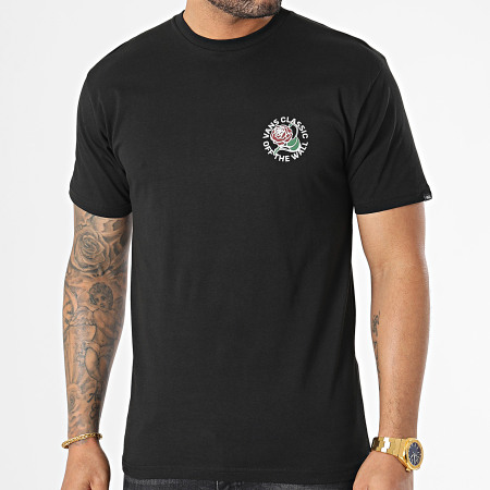 Vans - Camiseta Tried And True Rose 007UZ Negro