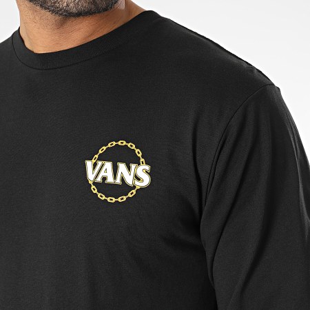 Vans - Tee Shirt Manches Longues Chain 00042 Noir
