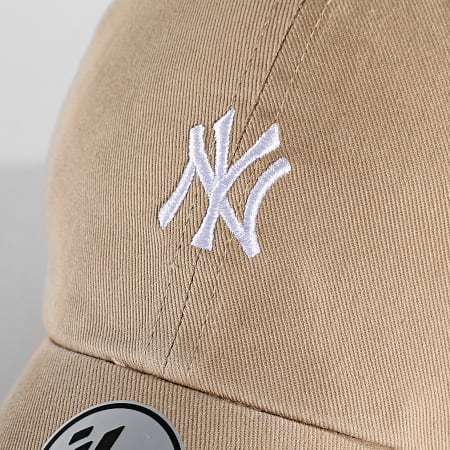 '47 Brand - Clean Up Mini Logo Cap New York Yankees Beige