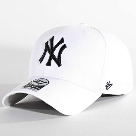 '47 Brand - New York Yankees Gorra MVP Blanco Negro