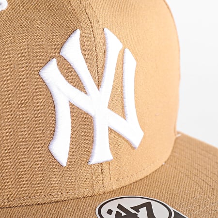 '47 Brand - Capitano New York Yankees Cappello Snapback in cammello