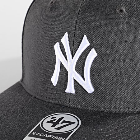 '47 Brand - Cappello Snapback del Capitano New York Yankees Grigio Antracite