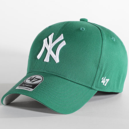 '47 Brand - New York Yankees Gorra MVP Verde Blanca