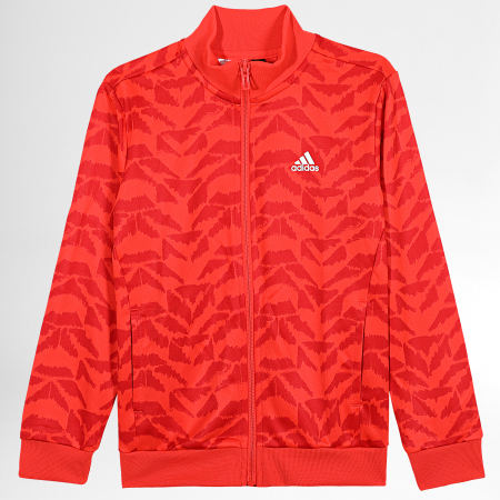 Adidas Sportswear - Tuta da ginnastica per bambini ID0001 Rosso