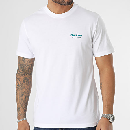 Dickies - Camiseta Leesburg Blanca