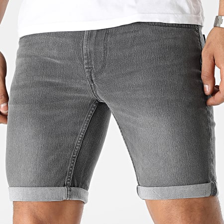 Only And Sons - Pantalones cortos Ply Jean 4329 Gris