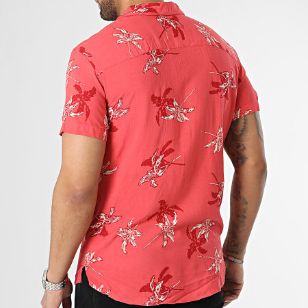 Chemisier ESPRIT Basique Manches Courtes Rouge - Taille XL, Occasion Très Bon état