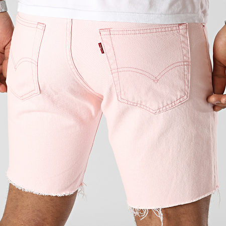 Levi's - 501® Pantaloncini di jeans rosa chiaro