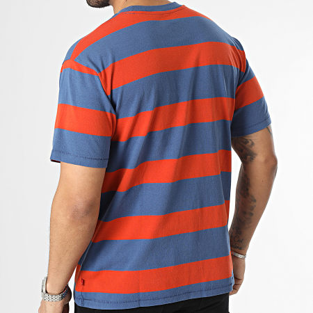 Levi's - Camiseta A0637 Azul Marino Rojo