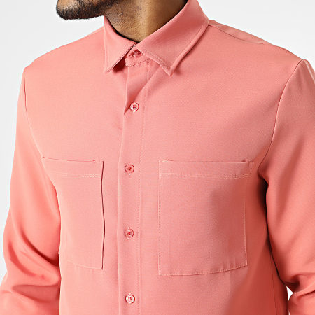 Uniplay - Camicia a maniche lunghe rosa scuro