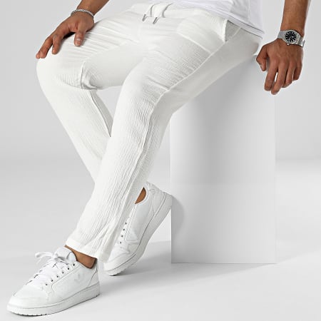 Uniplay - Pantalon Habillé Summer Blanc