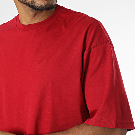 Classic Series - Tee Shirt Oversize Large Rouge