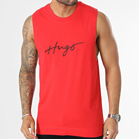 HUGO - Camiseta de tirantes 50493709 Rojo