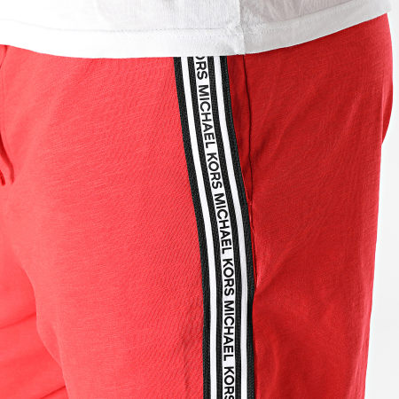 Michael Kors - Pantalones cortos de jogging con rayas 6S35S12071 Rojo