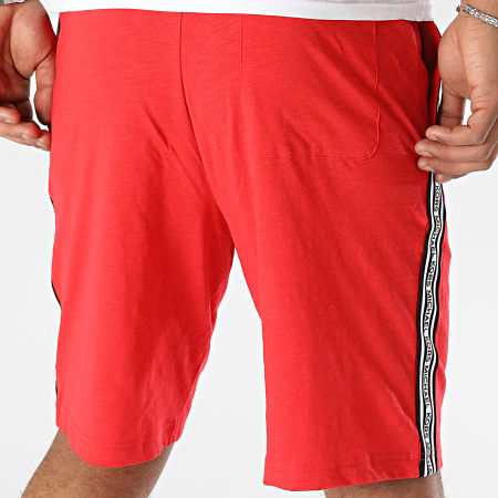 Michael Kors - Pantalones cortos de jogging con rayas 6S35S12071 Rojo
