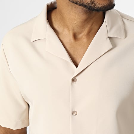 Uniplay - Camicia a maniche corte beige