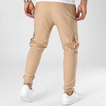 Uniplay - Pantaloni cargo beige
